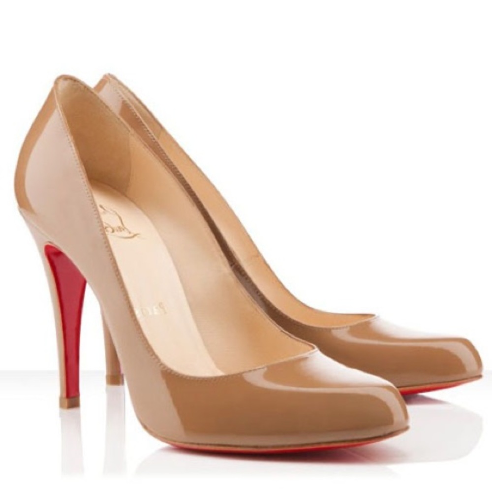 Christian Louboutin Décolleté 868 Pump || Camel - Picture 8 of 8